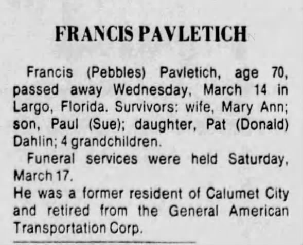 Clipping from The Times